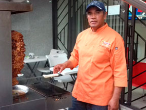 Trompos de tacos al pastor para fiestas y eventos en cdmx 